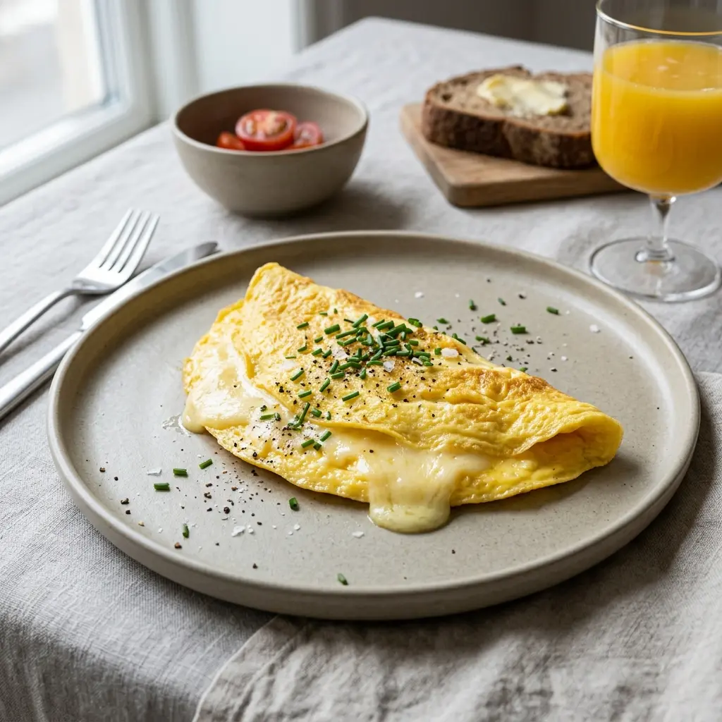 Photo of the breakfast recipe Omelette with Cheese