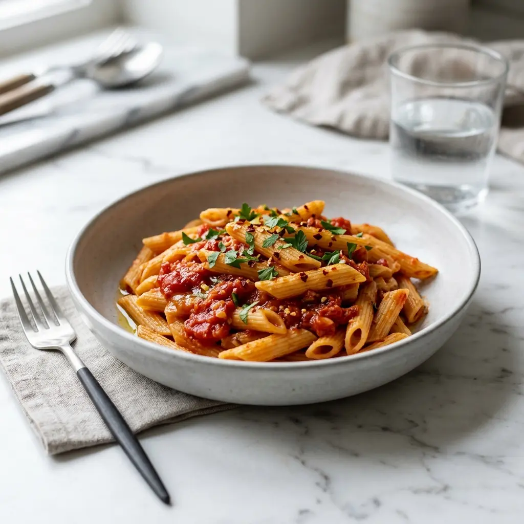 Photo of the finished dish for the recipe Pasta Arrabbiata