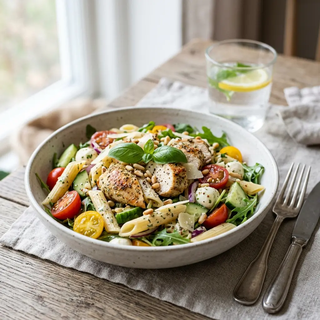 Photo of the salad recipe Pasta Salad with Chicken