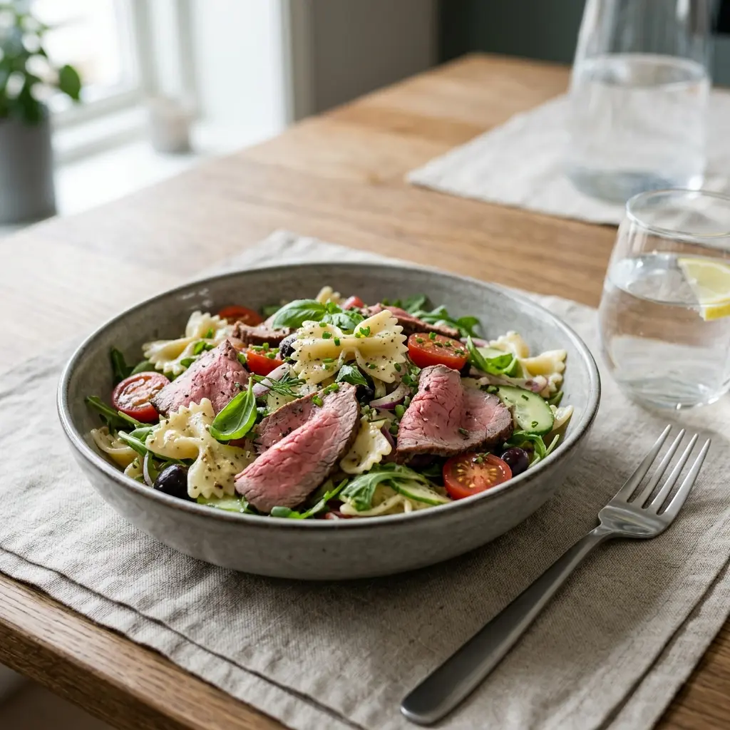 Photo of the salad recipe Pasta Salad with Roast Beef