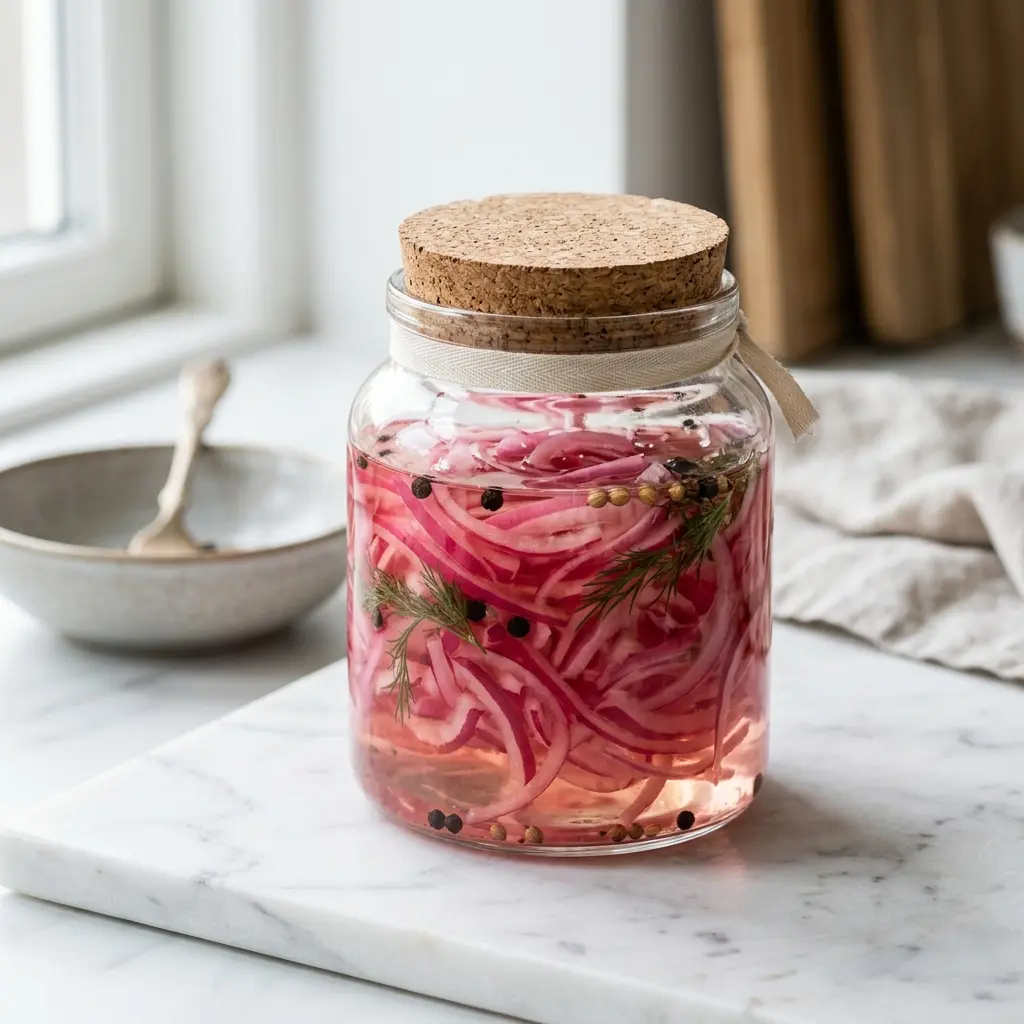 Photo of the finished dish for the recipe Pickled Red Onion