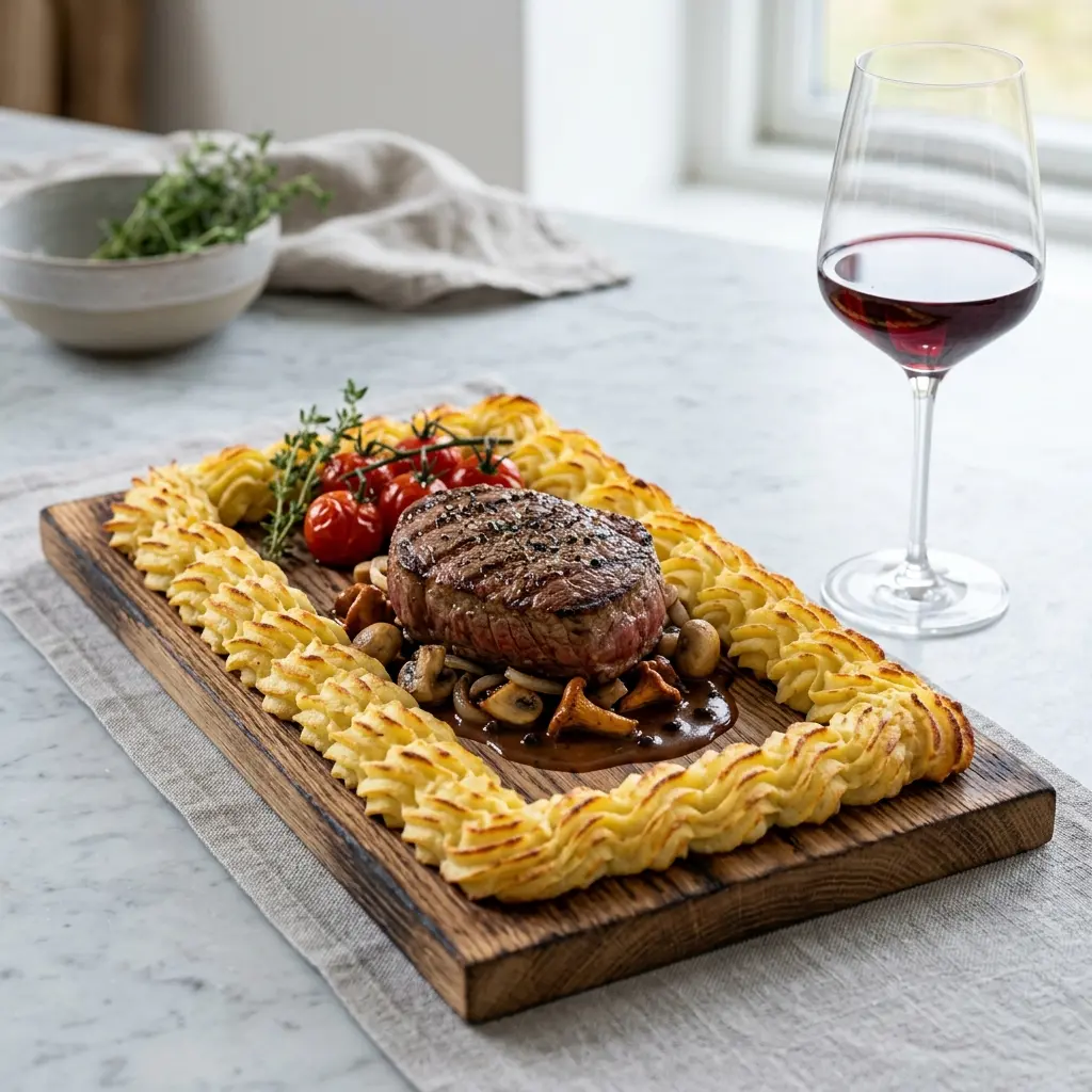 Photo of the finished dish for the recipe Plank Steak