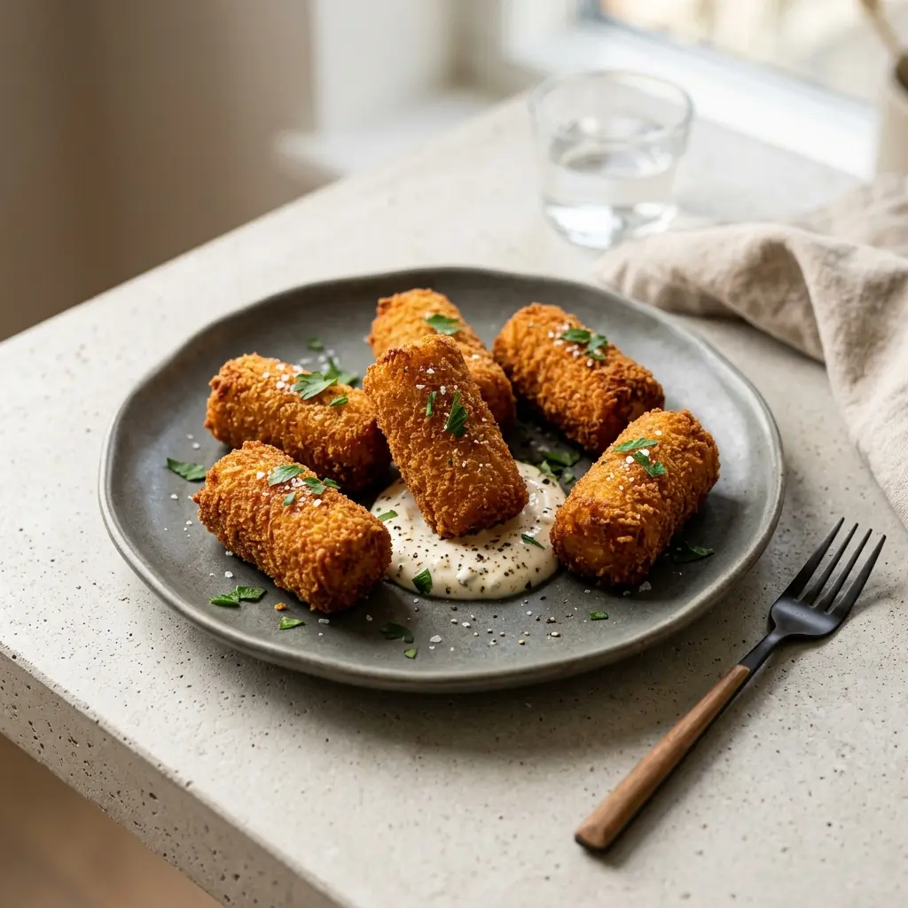 Photo of the finished dish for the recipe Potato Croquettes