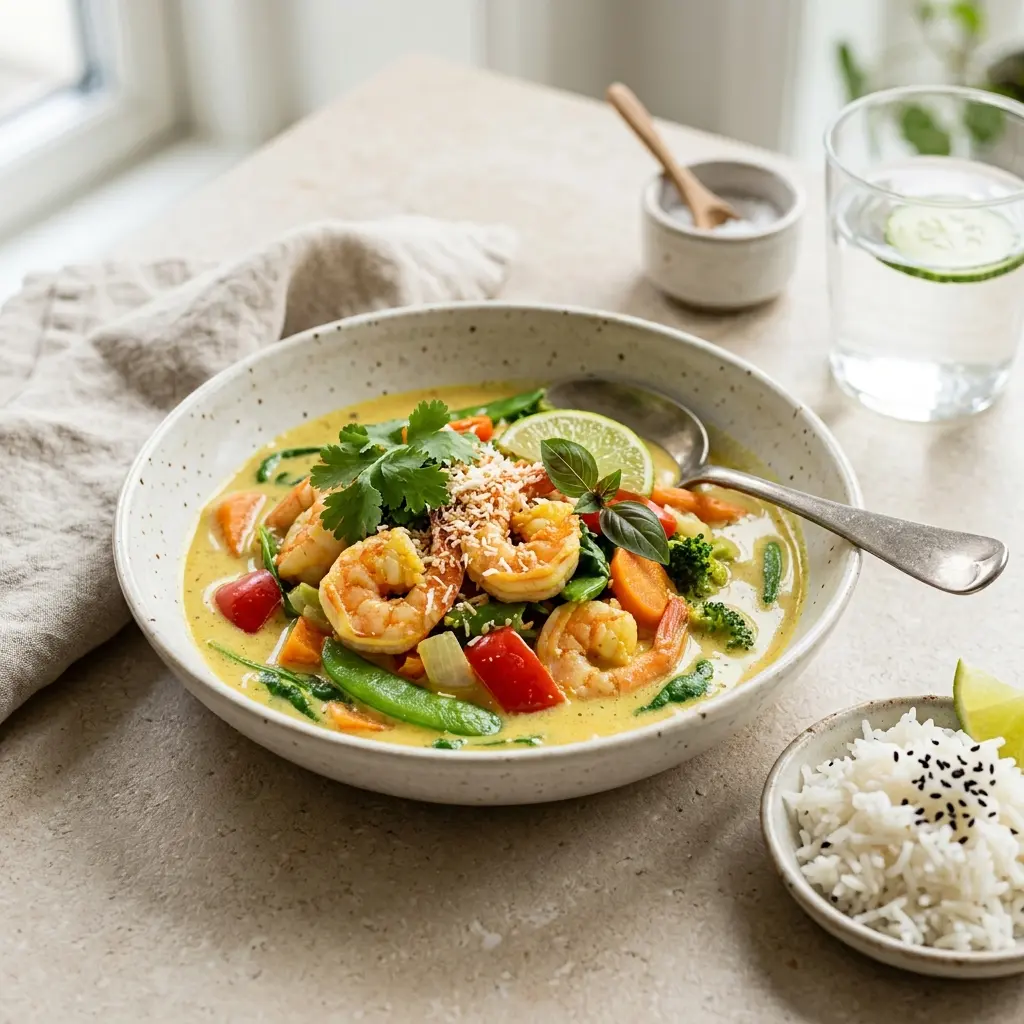 Photo of the finished dish for the recipe Prawn Curry