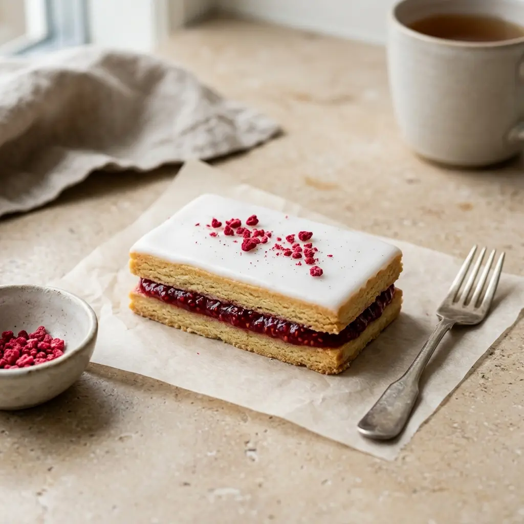 Photo of the finished dish for the recipe Raspberry Slices