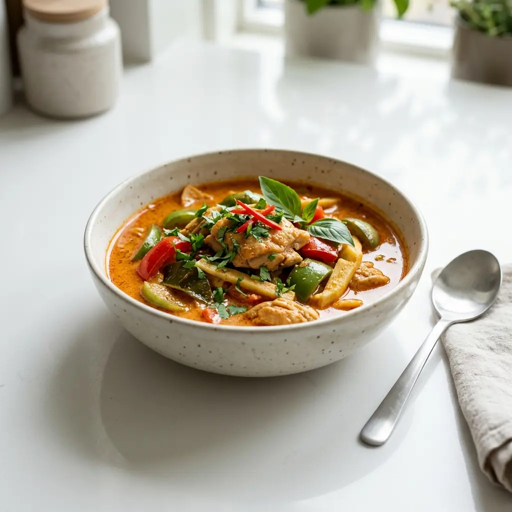Photo of the finished dish for the recipe Red Chicken Curry