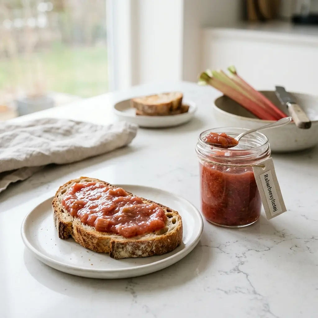 Photo of the dessert recipe Rhubarb Jam