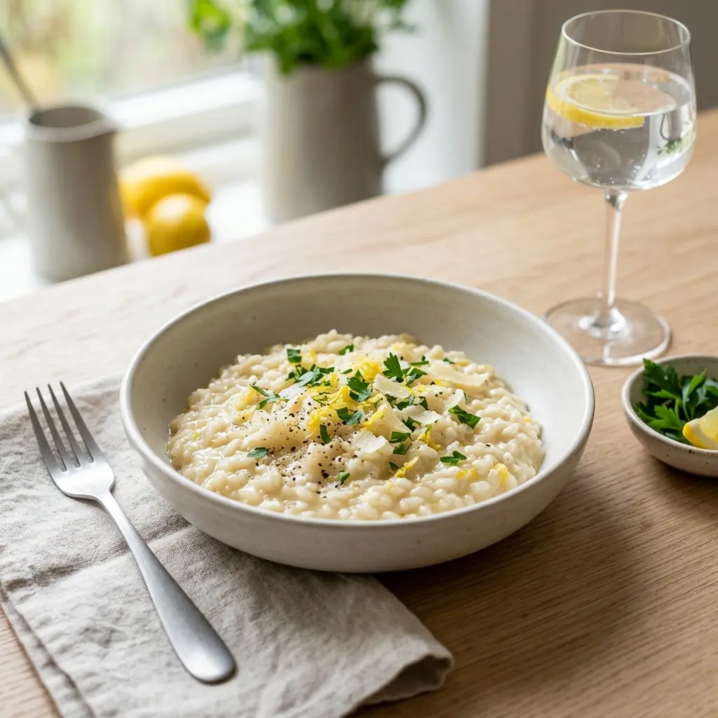 Photo of the finished dish for the recipe Risotto with Lemon