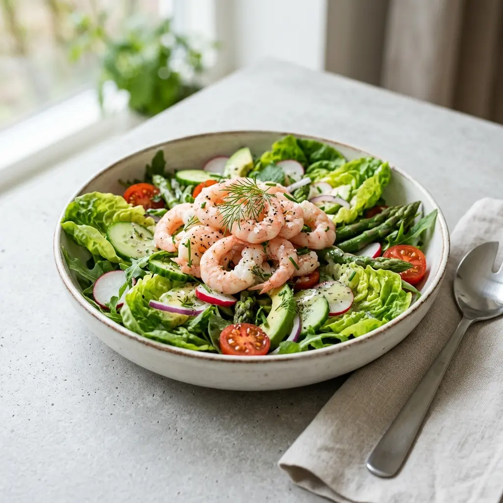Photo of the salad recipe Summer Salad with Prawns
