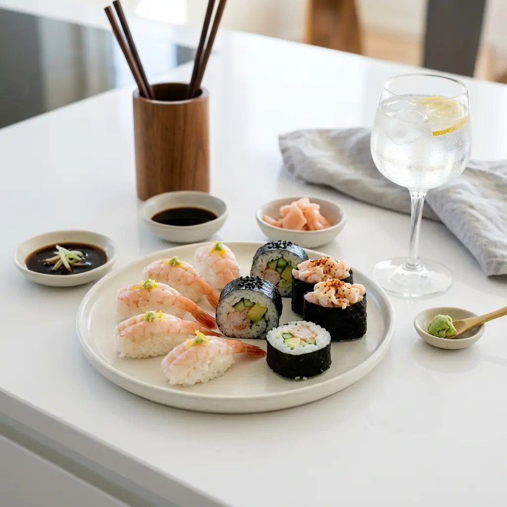 Photo of the finished dish for the recipe Sushi with Prawns