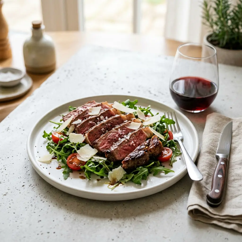 Photo of the finished dish for the recipe Tagliata Di Manzo
