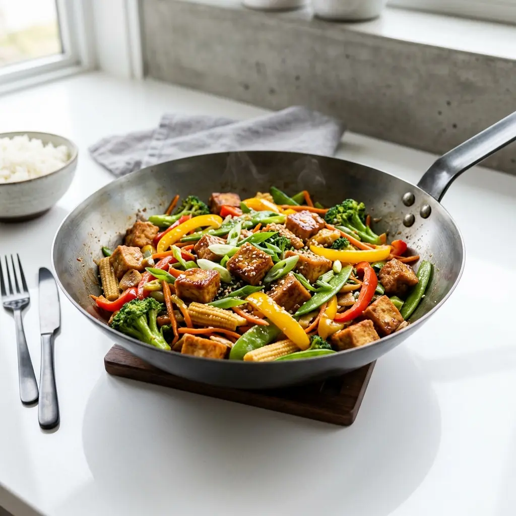 Photo of the finished dish for the recipe Tofu Stir-Fry
