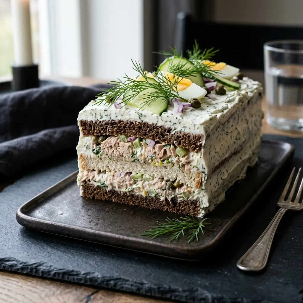 Photo of the dessert recipe Tuna Sandwich Cake