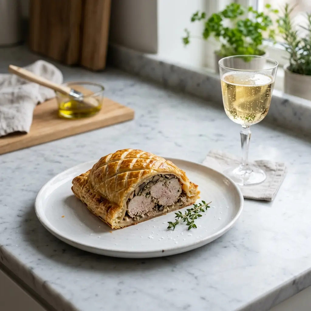 Photo of the bread or dough recipe Turkey in Puff Pastry
