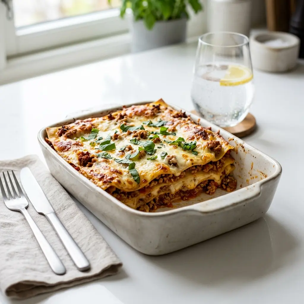 Photo of the finished dish for the recipe Turkey Lasagne