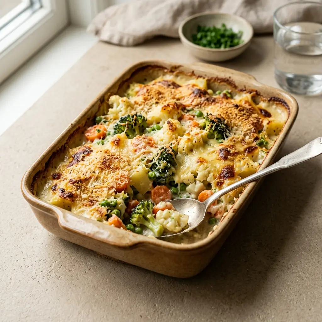 Photo of the finished dish for the recipe Vegetable Gratin