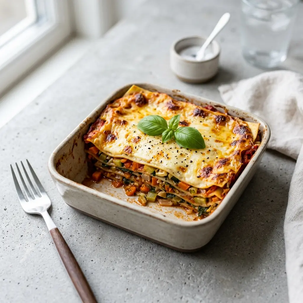 Photo of the finished dish for the recipe Vegetable Lasagne