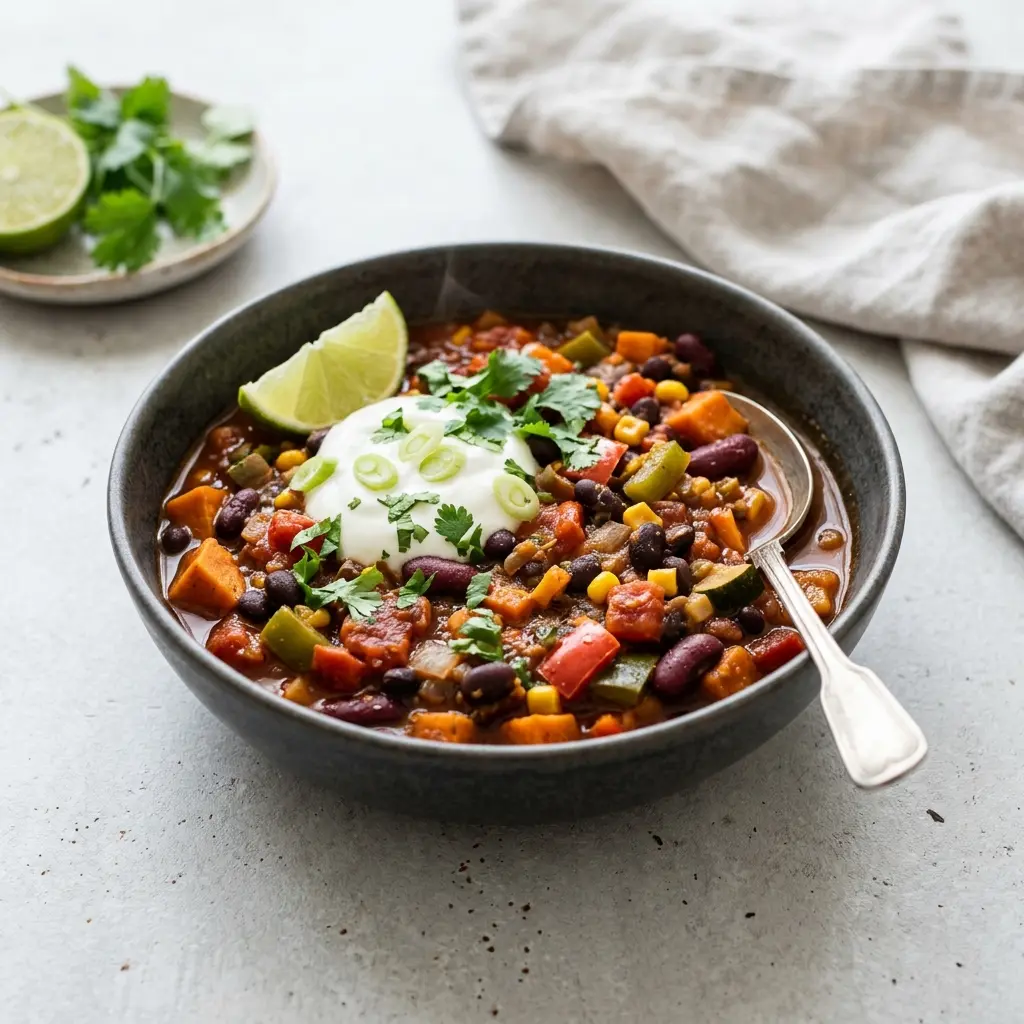 Photo of the finished dish for the recipe Vegetarian Chilli