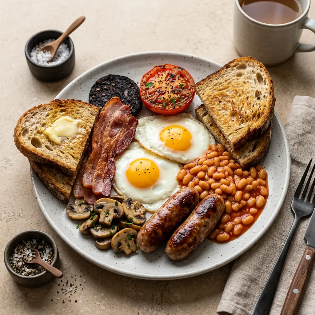 Photo of Full English breakfast ready to serve