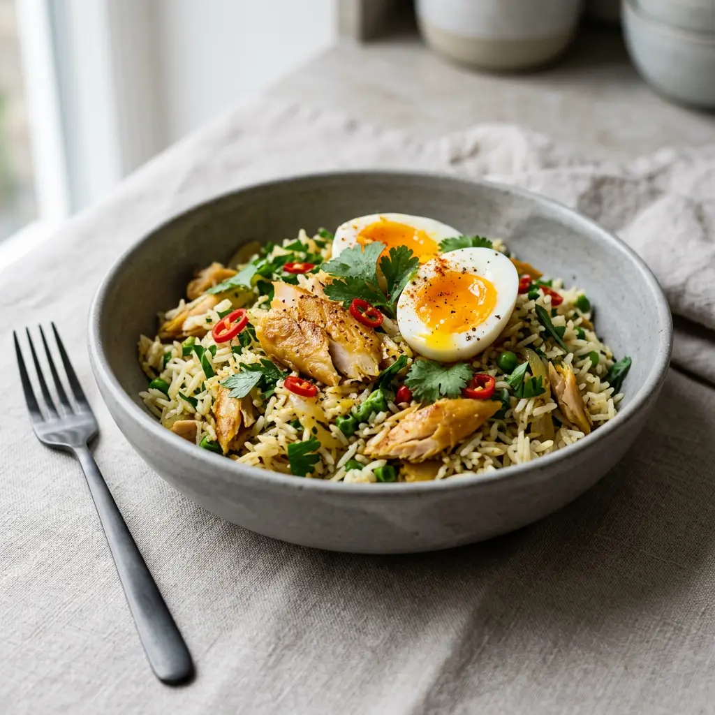 Photo of Kedgeree ready to serve